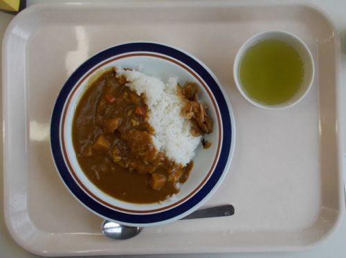 【学食のカレー】鳥取大学 湖山キャンパス 食堂マーレ 生協食堂 2015/4