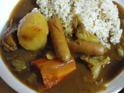 華麗、カレー、カレイ