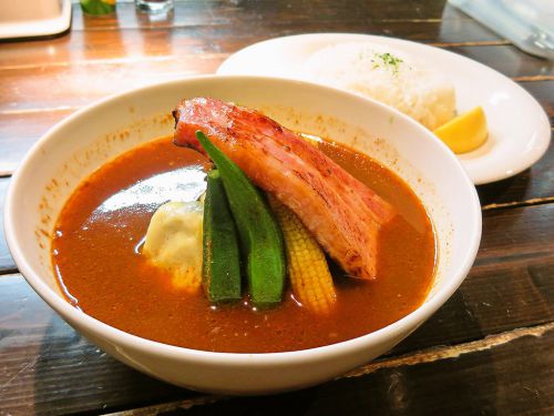 [2016.12.31] Curry Di.SAVoY (カリー ディ サボイ)「キャベツのミルフィーユ ベーコン添えのカリー」