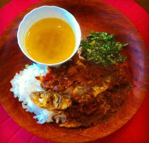 鰯と梅干のカレー