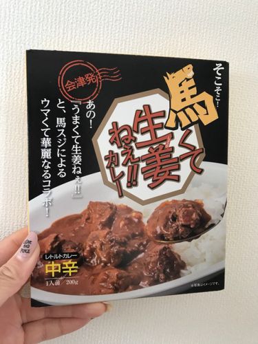 238 馬くて生姜ねえカレー