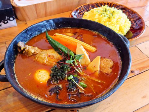[2017.02.25] トムトムキキル (Soup curry tom tom kikir)「チキン野菜」