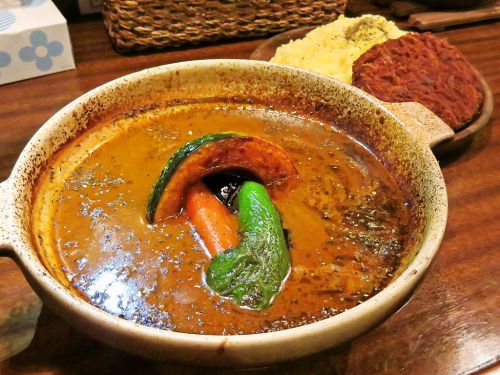 [2017.02.22] curry kitchen SPICE POT! (スパイスポット)「ジャンボメンチカツ＆野菜のカレー」
