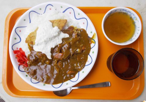 【大学カレー】専修大学 スエヒロ グリーンカレー 2013/5