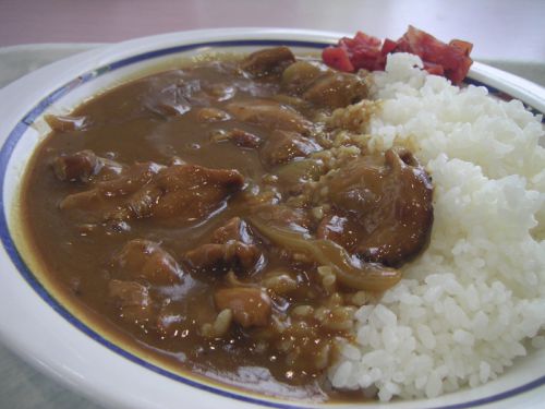 【学食のカレー】東京大学 柏地区キャンパス 柏カフェテリア チキンカレー 2014/5