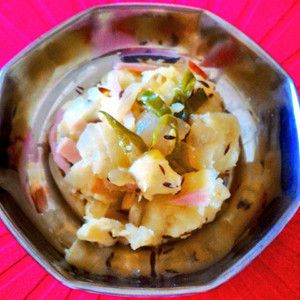 ハムチーズ・ポテトカレー