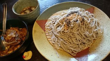 俺の黒ごまそうめん『ZARU with Egg Curry編』7.15