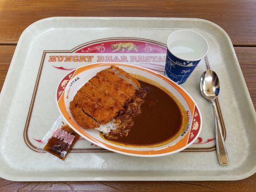 東京ディズニーランド ハングリーベアーレストランのポークカツカレー