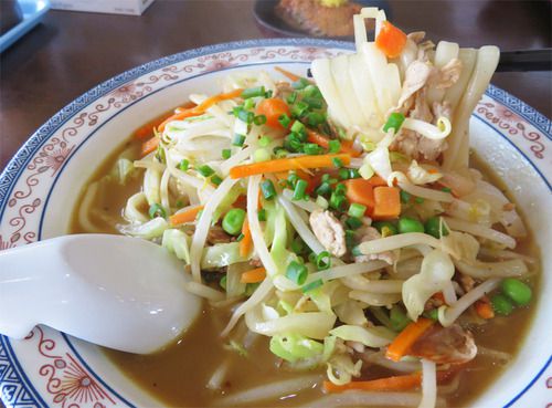 【福岡】福岡空港近くの食堂で名物餃子カツ&カレードンチャン麺♪@赤兵衛