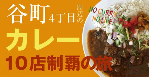 谷町4丁目のカレー10店制覇の旅:まとめ