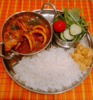 イカカレーの作り方