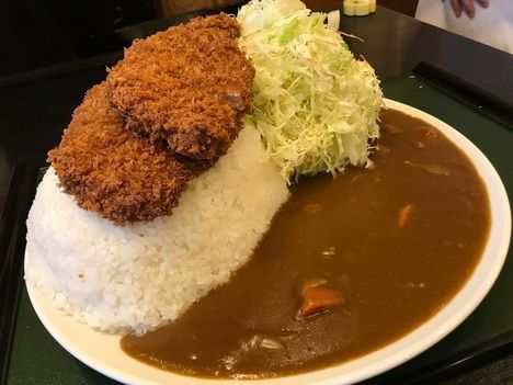 【デカ盛り】東北の大繁盛とんかつ店にてメガ盛りカツカレーのチャレンジメニューに挑戦【大食い】かつ吉(秋田市)