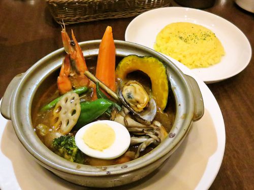 [2017.04.12] 札幌スープカレー傾奇 KABUKI「シーフード＆野菜」