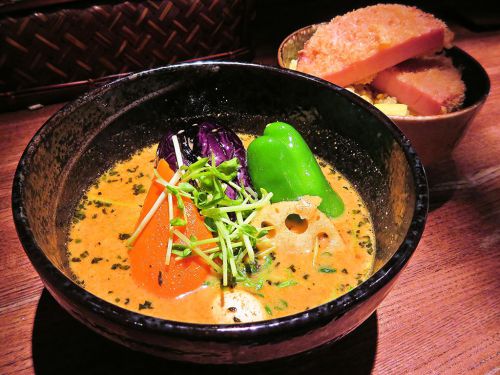 [2017.04.20] スープカリー イエロー (Soup Curry Yellow)「ハムカツのスープカリー」