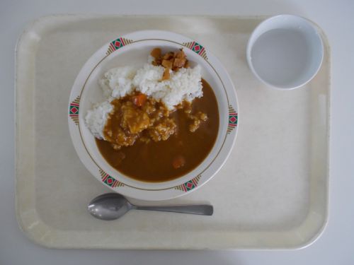 【学食のカレー】東京海洋大学 越中島キャンパス マリンカフェ 2014/7