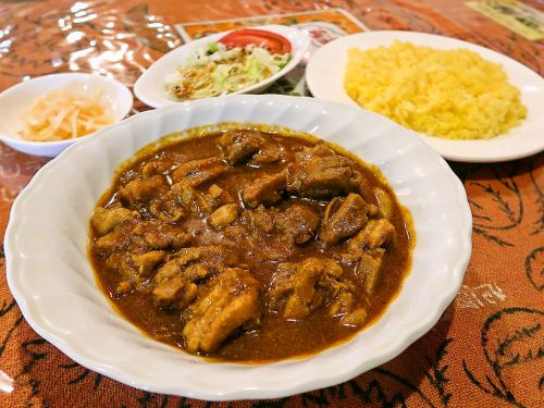 [2017.06.09] スリランカカレーの店 チャンドリカ「チキンカレーセット」