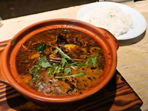[2017.08.11] soup curry & cafe くーかい？「にこみチキン」