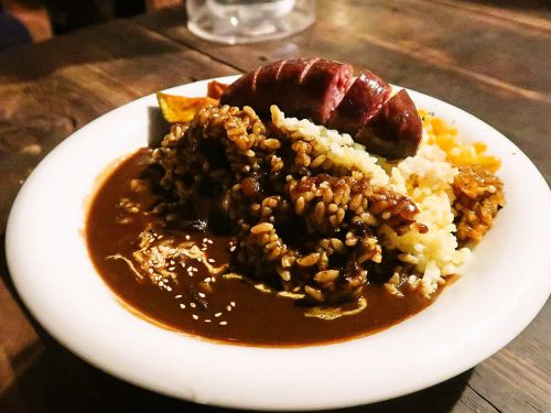 [2017.08.26] 唯我独尊「自家製ソーセージ付カレー」