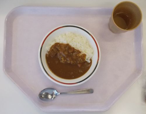【学食のカレー】熊本大学 黒髪南地区 カレーライス Sサイズ 2015/9
