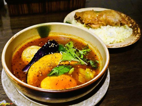 [2016.10.23] SoupCurry MATALE(マタレー) 円山店「プレミアムチキンカレー」