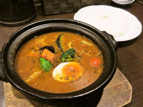 [2016.11.28] SOUP CURRY ばぐばぐ すすきの本店「チキンベジタブルカリー」