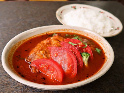 [2017.09.23] curry&cafe Buzz 札幌本店 花車「チキン＆トマトのカリー」