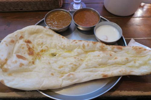 インド定食ターリー屋のカレー定食(2017年12月15日)