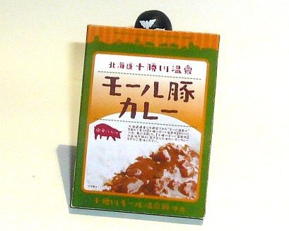 北海道十勝川温泉 モール豚カレー