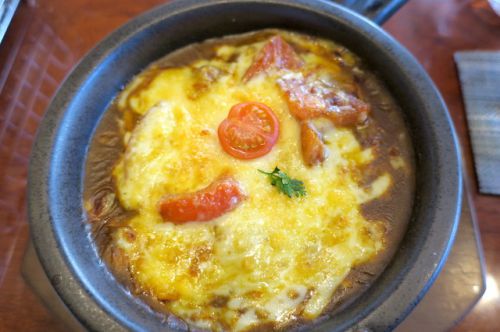 天馬 咖喱&カレーパン 3種のチーズと完熟トマトの焼きカレー(2017年3月17日)