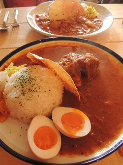 アヤカレーでランチ 長野市南石堂町