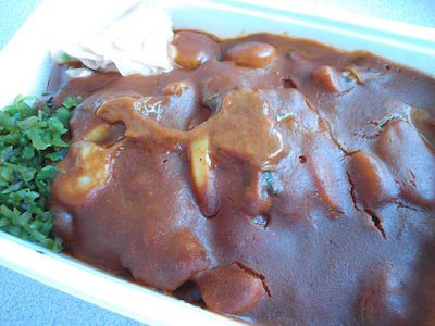 昼カレー、夜送別会(インデアン音更店)