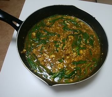 フライパンで作る簡単ヘルシーカレー