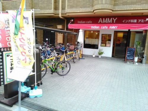 蒲生のインド料理AMMYアミーでワンコイン+税ランチでチキンスープカレー!サラダ付き!