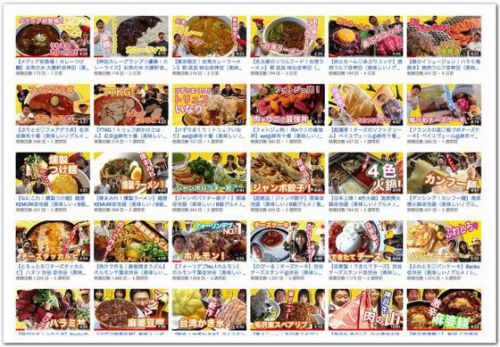 カレーですよ食べあるキングTV(YouTubeチャンネル 食べあるキングTV)食べあるキングTVに登場。