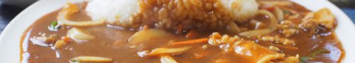 多機能型支援施設ヒラソル「キッチンひまわり」のカレーライス(石川県白山市)
