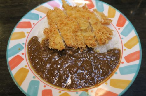 とんかつ若のチキンカツカレー(2017年4月11日)