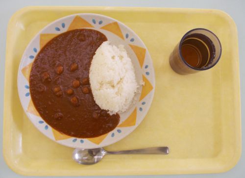 【学食のカレー】京都造形芸術大学   インドカレー　2018/3