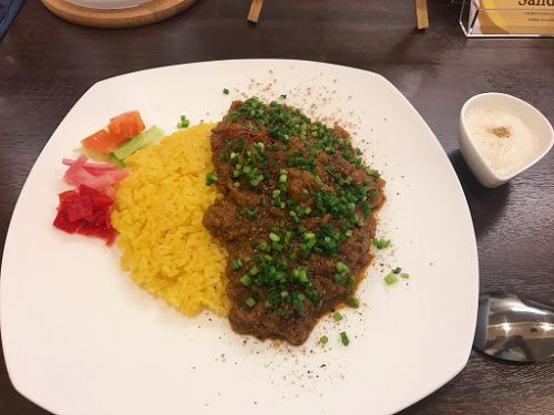 本日のLunch(2018/11/09)スパイスカレー SandS