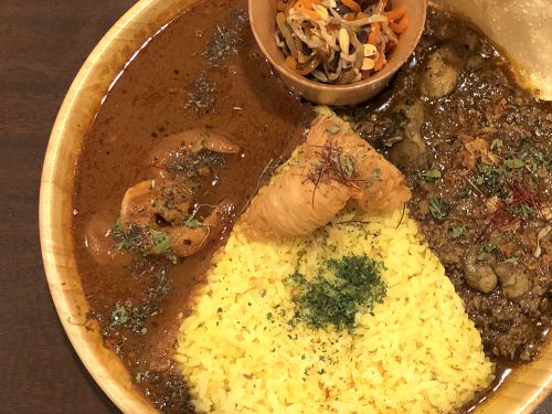 『NOMSON CURRY』~圧倒的な海老の侵略!!裏ポンバシ系創始者が生み出す珠玉の海鮮カリー☆~