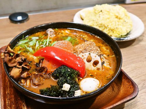 [2018.06.19] GARAKU スープカレー ガラク「やわらかチキンレッグと野菜」