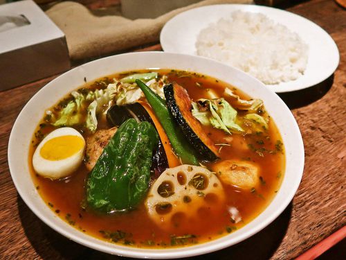 [2018.08.06] SoupCurry ATMAN (スープカリィ アートマン)「チキンカリィ 8野菜」