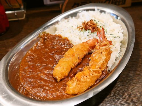 [2018.09.12] 大谷地カレー 颯 (そう)「エビフライカレー」