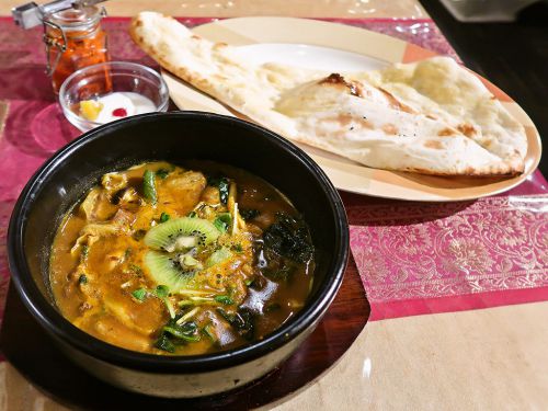 [2018.10.24] 本格インドカレーの館 SPICE(スパイス)「蝦夷ジカ肉のスープカレー」