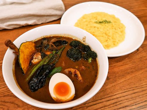[2018.11.28] スープカレー Ray「スープカレー チキン野菜」