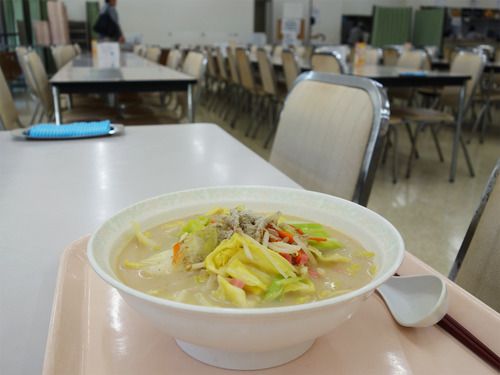 【福岡】役所メシ!チャンポン&カツカレーランチ♪@福岡県庁食堂