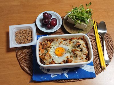 出発前日のカレードリア