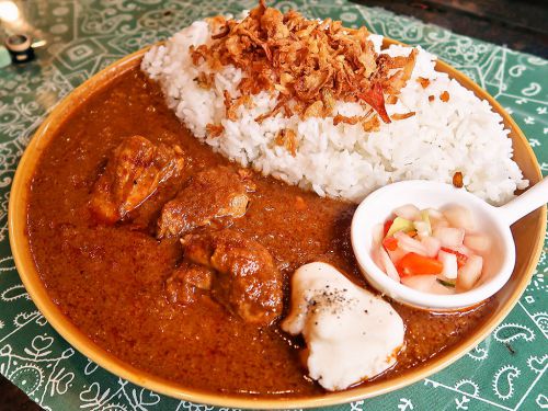 [2019.02.20] はらっぱカレー店「チキンカレー」