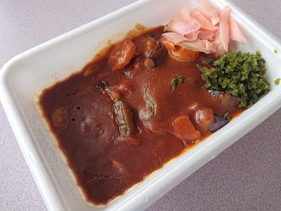 野菜を摂るシーフードカレー(インデアン音更店)