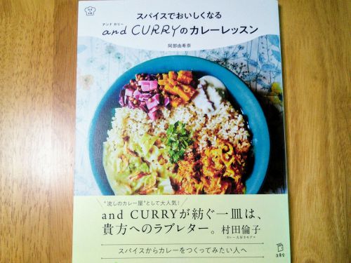 スパイス初心者は「and CURRYのカレーレッスン」を読もう