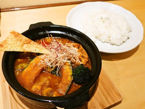 [2019.03.27] 北海道スープカレー専門店 雪道「ポークベジタブル」